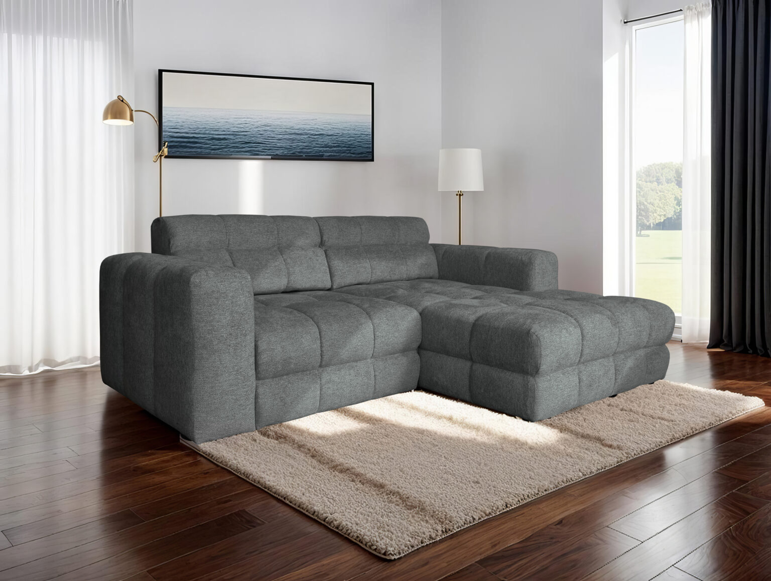 Canap D Angle Pilou Dossier Avance Recule Home Sofas