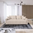 canape 3 places beige theo 2